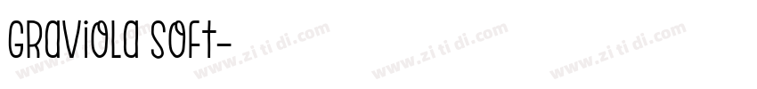 Graviola Soft字体转换
